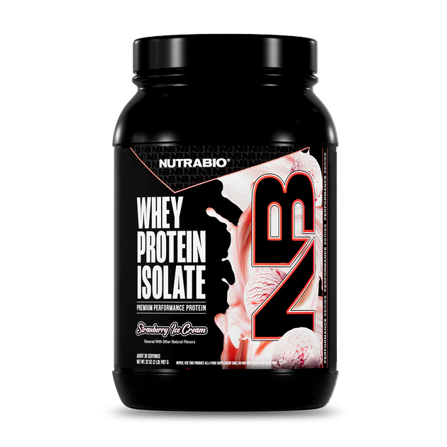 Изолят сывороточный NutraBio Whey Protein Isolate 900 г Клуб...