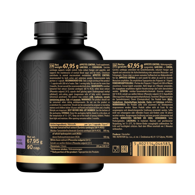 Контроль аппетита Trec Nutrition Appetite Control 90 кап-1 Контроль аппетита Trec Nutrition Appetite Control 90 кап-1